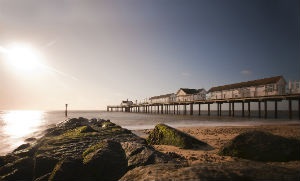 southwold pier, fish & chips, holiday
